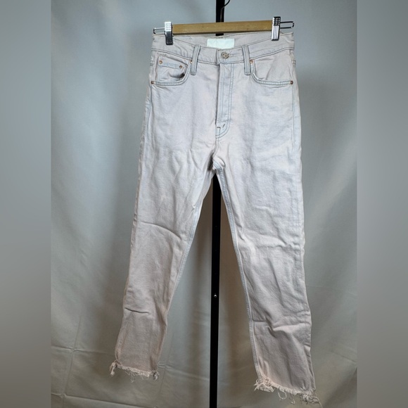 MOTHER Superior The Tomcat Ankle Jeans – Dunked in Trouble Size 27 - Picture 4 of 16